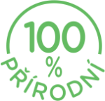 100% přírodní 100% přírodní