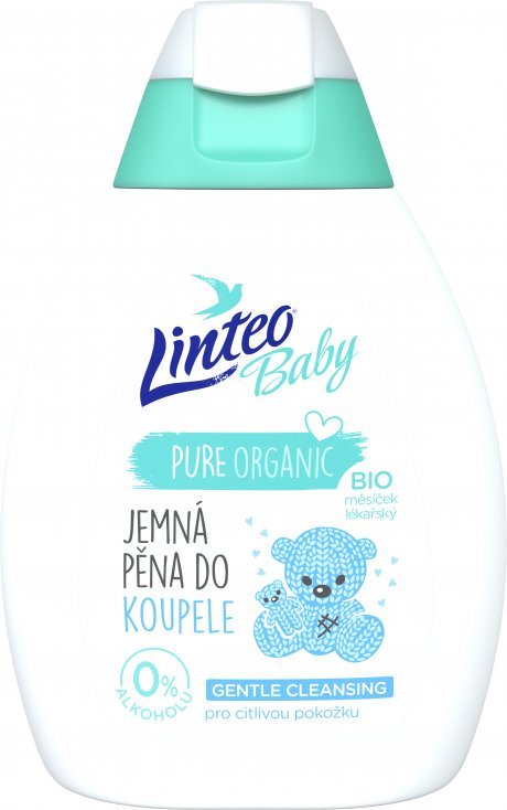 1033-Linteo-Baby-Jemna-pena-do-koupele-250-ml-vizualizace-front 1033-Linteo-Baby-Jemna-pena-do-koupele-250-ml-vizualizace-front