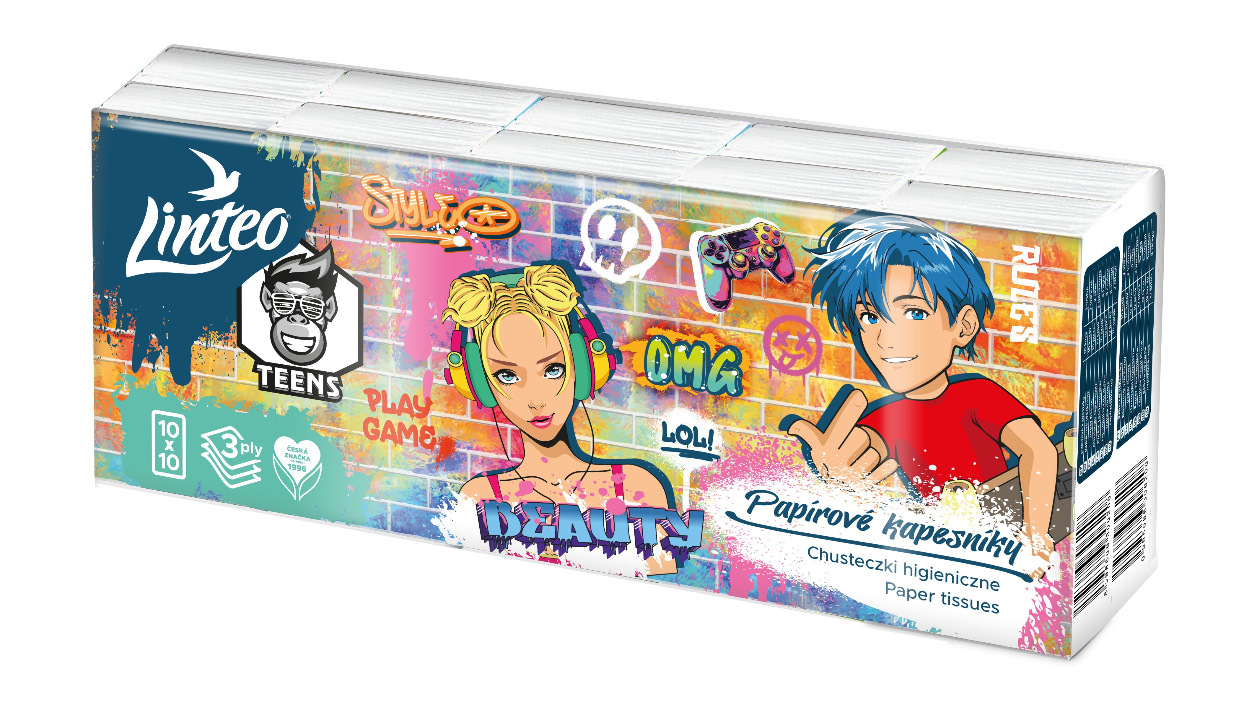 30157-Papirove-kapesniky-LINTEO-TEENS-10x10-ks-3-vrstve