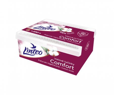 1001-2-Vatove-tycinky-LINTEO-Comfort-200ks-BOX 1001-2-Vatove-tycinky-LINTEO-Comfort-200ks-BOX
