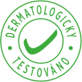 Dermatologicky testováno Dermatologicky testováno